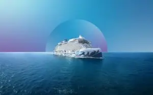 Norwegian Prima at sea
