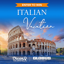 Enter to win an Italian Vacation!