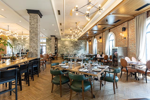 Restaurant at an all inclusive resort