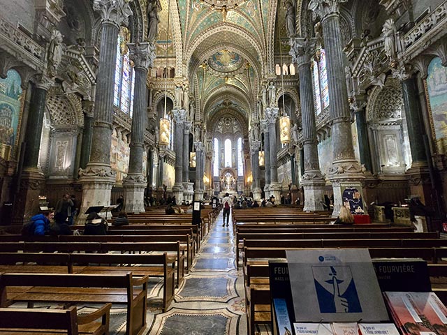 History and culture collide at Basilica of Notre Dame de Fourviere